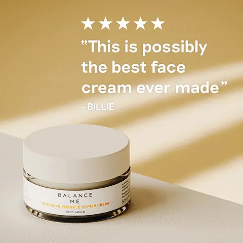 5 stars- This is possibly the best face cream ever made- Billie. Boosts elasticity, hydrates, brightens, smooths