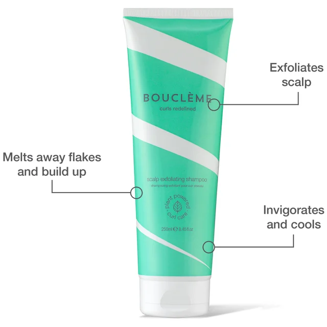 exfoliates scalps, melts away flakes and build up, invigorates and cools.