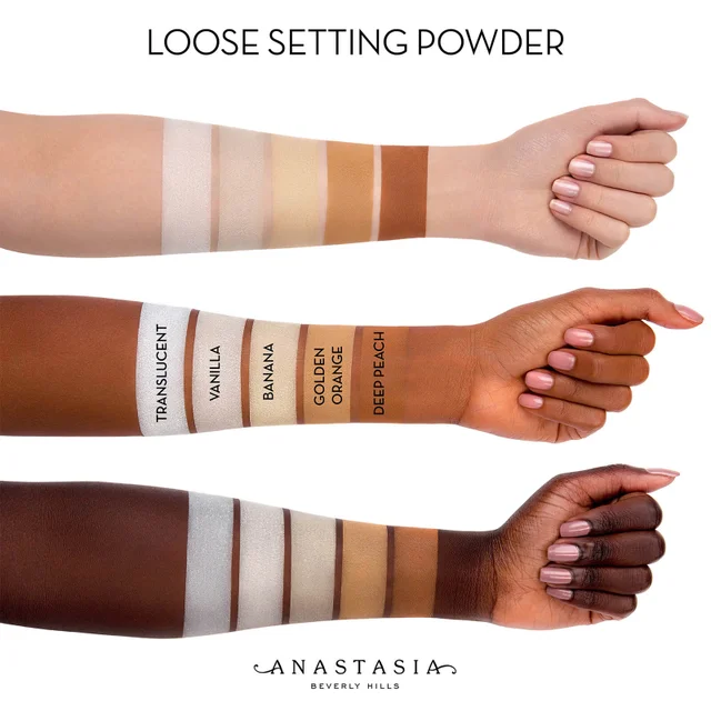 Loose Setting Powder shades