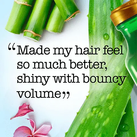Image 1, consumer results. Image 2, for weak brittle hair