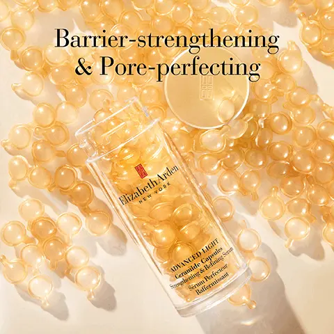 Image 1, barrier stengthening and pore perfecting. Image 2, ideally suit for combination and oily skin types. 98% agree serum is fast absorbing, 98% agree serum works well under makeup, lightweight, non-comedogenic. Image 3, 4% phytoceramide lipid complex, 3% cyclopeptide solution, 10% hemisqualane. Image 4, pure = no fillers or fluf just effective, nourishing formulas. potent = protected from light and air to keep serums effective. precise = premeasured, single dose-treatments that are easy to use. biodegradable capsules waterless formula.