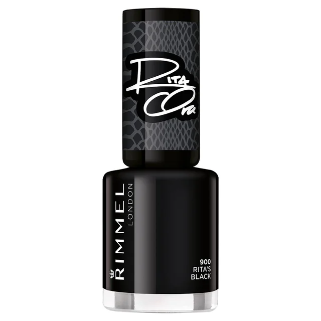 Rimmel 60 Seconds Rita Shades of Black Nail Polish (verschiedene Farbtöne)