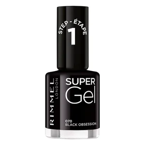 Rimmel Super Gel Nagellack - Black Obsession - undefined undefined