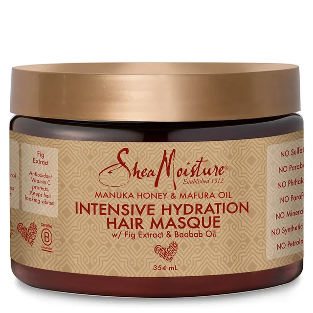 Shea Moisture Manuka Honey & Mafura Oil Intensive Feuchtigkeitshaarmaske 354 ml