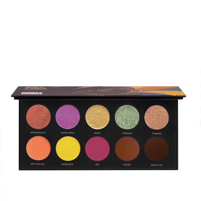 UOMA Beauty Black Magic Palette Colour Palette - Carnival 10g