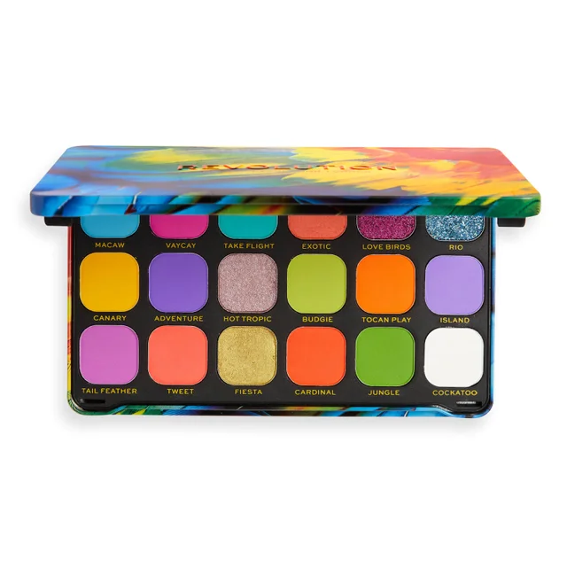 Makeup Revolution Forever Flawless Bird of Paradise Lidschattenpalette