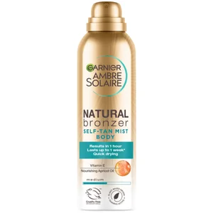 Garnier Ambre Solaire Natural Bronzer Quick Drying Body Self Tan Mist Medium 150ml - undefined undefined