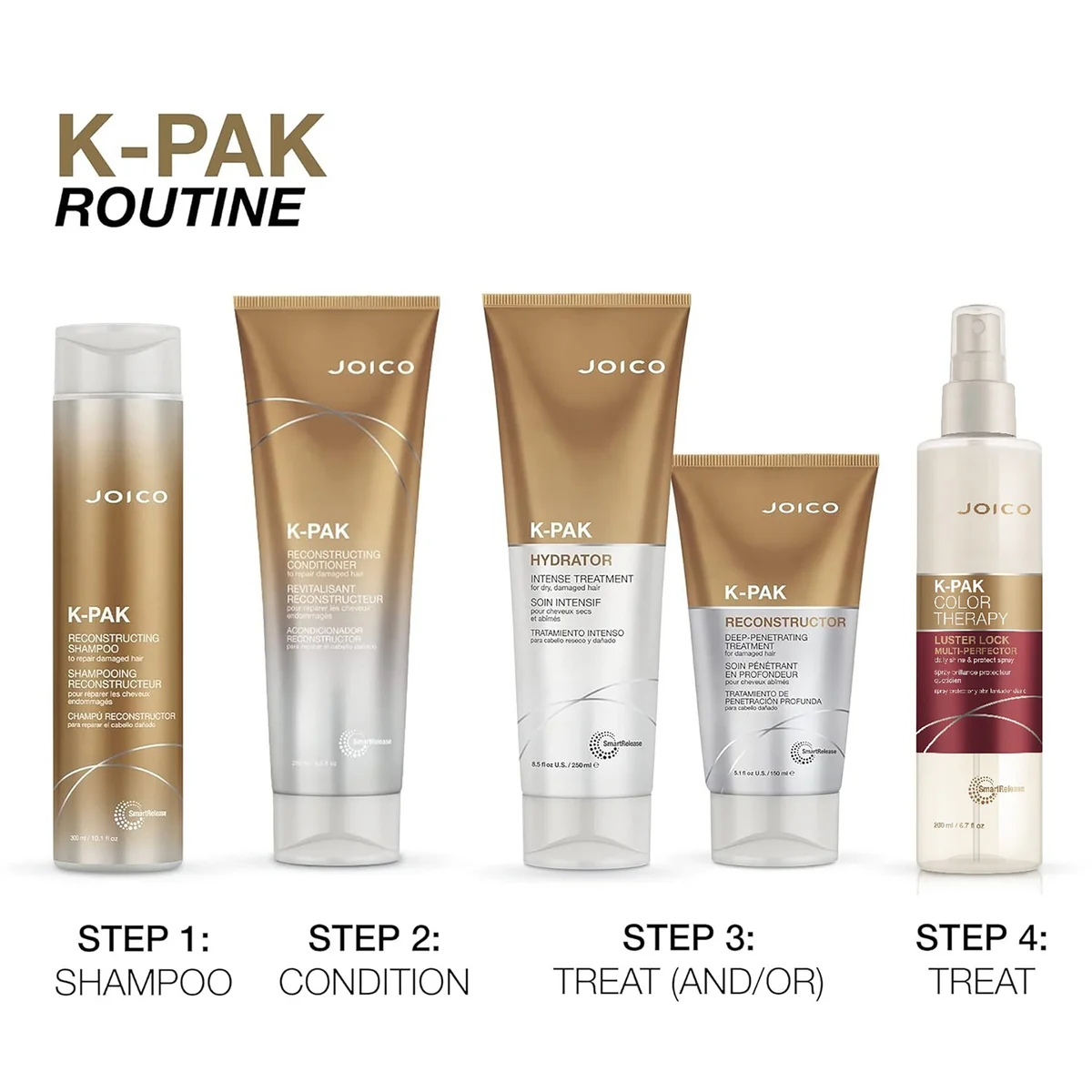 Joico K-Pak Intense Hydrator trockenes Haar 250ml LOOKFANTASTIC