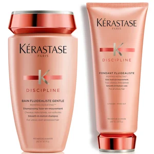 Kérastase Discipline Bain Fluidealiste (250 ml) and Fondant Fluidealiste (200 ml) - undefined undefined