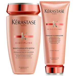 Kérastase Conditioner Discipline Bain Fluidealiste Gentle (250 ml) und Fondant Fluidealiste (200 ml) - undefined undefined