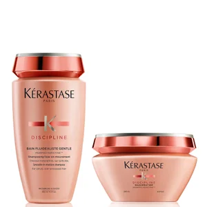 Kérastase Discipline Bain Fluidealiste Sulfatfrei (250ml) und Maskeratine (200ml) - undefined undefined