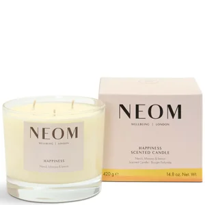 NEOM Happiness Scented 3 Wick Candle - undefined undefined