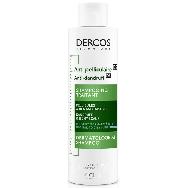 VICHY Dercos Klärendes Anti-Schuppen-Kopfhautshampoo für normales und fettiges Haar 200 ml