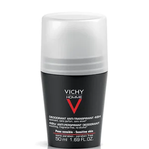 Vichy Homme Deodorant for Sensitive Skin Roll-on 50ml - undefined undefined