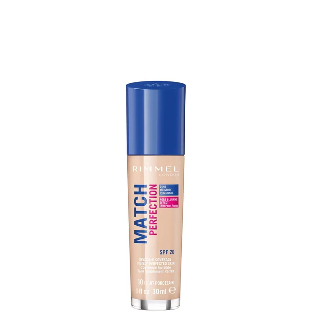 Rimmel London LSF 20 Match Perfection Foundation 30 ml (Verschiedene Farbtöne)