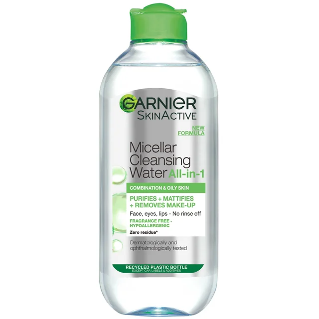 Garnier Mizellenwasser Gesichtsreinigung und Make-up-Entferner für Mischhaut 400 ml