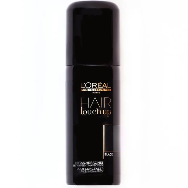 L'Oreal Professionnel Hair Touch Up - Black (75ml)