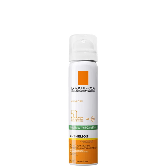 La Roche-Posay Anthelios Anti-Shine Unsichtbarer Sonnenschutz LSF 50+ Gesisichtsspray 75 ml