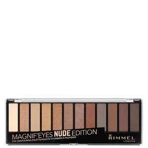 Rimmel 12 Pan Eyeshadow Palette – Nude Edition 14 g - undefined undefined