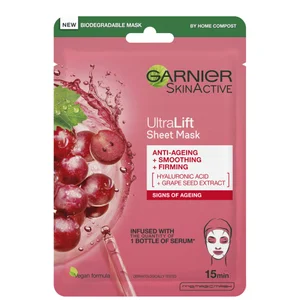 Garnier Ultralift Anti Ageing Face Sheet Mask - Option Anti-Ageing