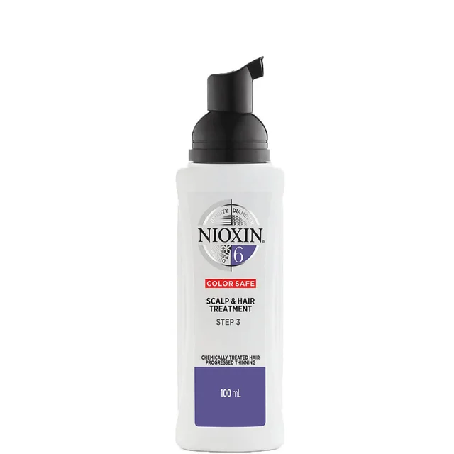 NIOXIN 3-Part System 6 Kopfhaut- und Haarbehandlung für chemisch behandeltes Haar mit fortgeschrittener Ausdünnung 100 ml