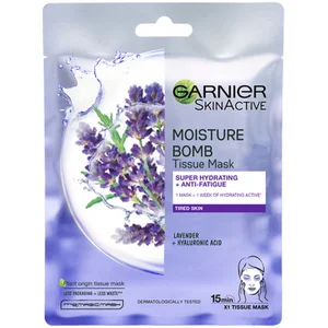 Garnier Moisture Bomb Lavender Hydrating Face Sheet Mask - undefined undefined