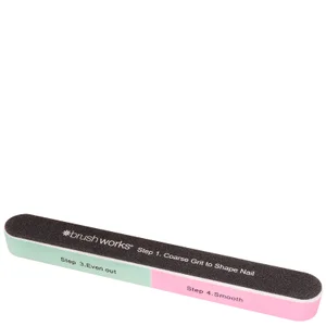 brushworks 6 Way Shape and Shine Nail Buffer - undefined undefined