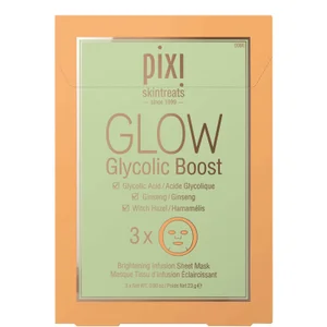 PIXI GLOW Glycolic Acid Boost Tuchmaske (3er-Pack) - undefined undefined