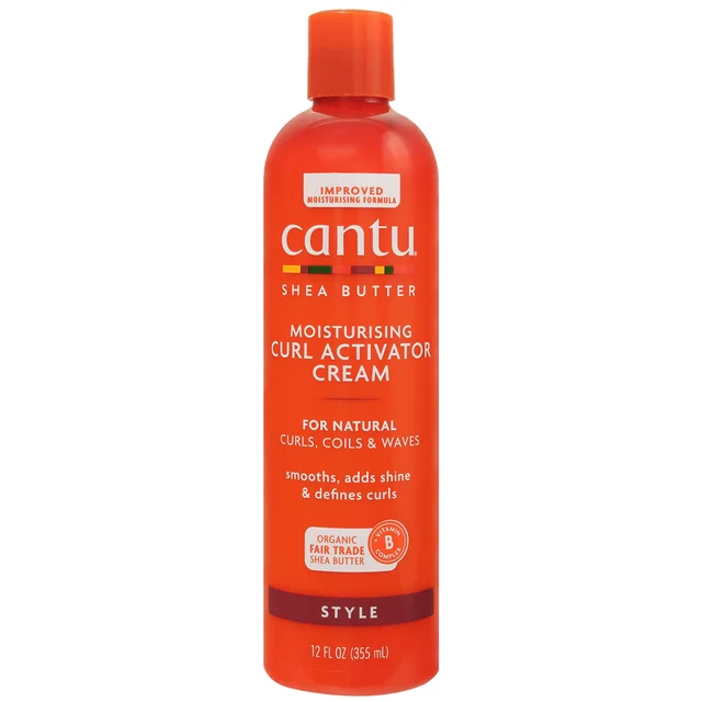 Cantu Sheabutter für Naturhaar Feuchtigkeitsspendende Lockenaktivator-Creme 355 ml