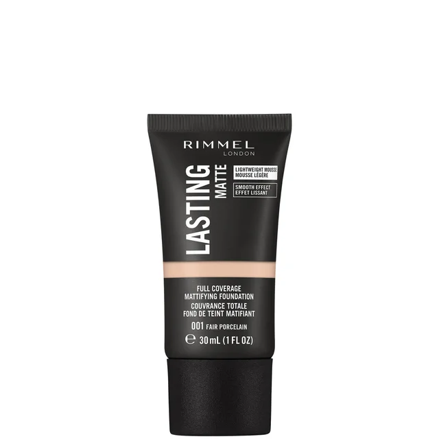 Rimmel London Lasting Matte Foundation 30 ml (Verschiedene Farbtöne)
