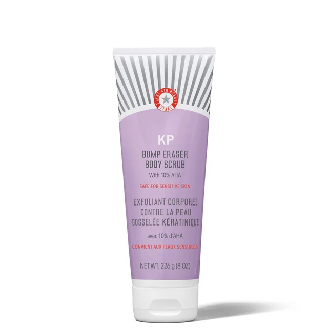 First Aid Beauty KP Bump Eraser Körperpeeling mit 10 % Alpha-Hydroxy-Säuren 226 g