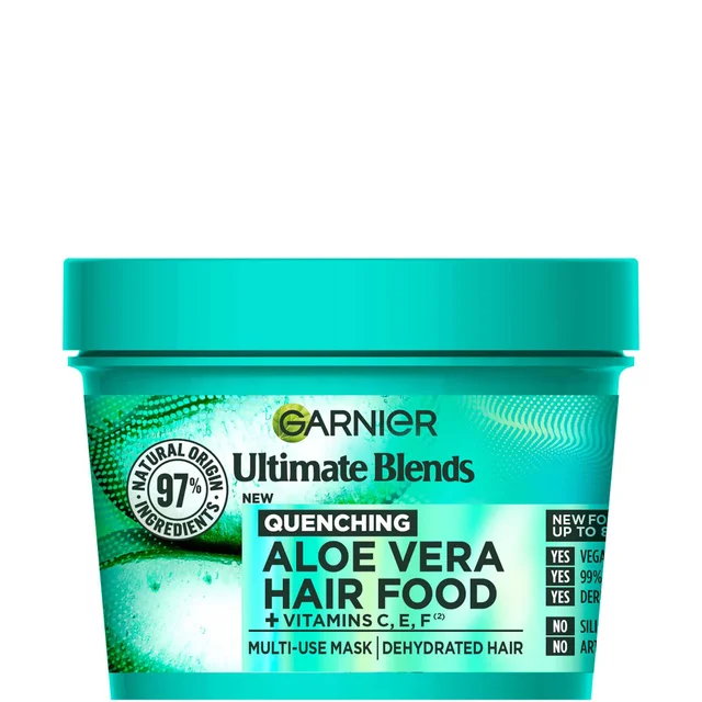 Garnier Ultimate Blends Hair Food Aloe Vera 3-in-1 Maskenbehandlung normales Haar 390 ml