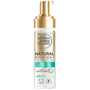 Garnier Ambre Solaire Vegan Natural Bronzer Intense Clear Self Tan Mousse 200ml - undefined undefined