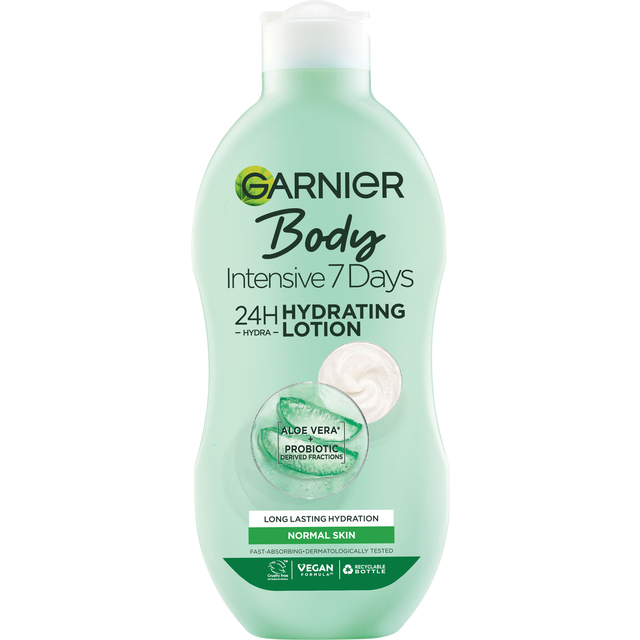 Garnier Intensive 7 Days Aloe Vera Probiotic Extract Bodylotion für Normale Haut 400 ml