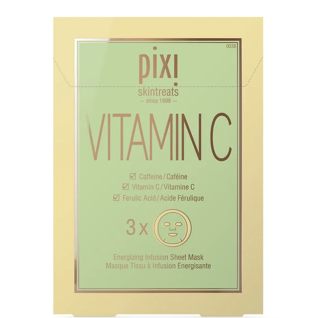 PIXI Vitamin-C Tuchmaske (3er-Packung)