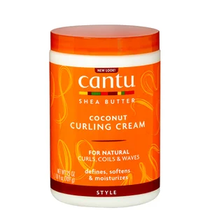 Cantu Shea Butter for Natural Hair Coconut Curling Cream – Salon Size 740ml - undefined undefined