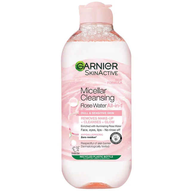 Garnier Mizellen-Rosenwasser Reinigen und Strahlen 400 ml