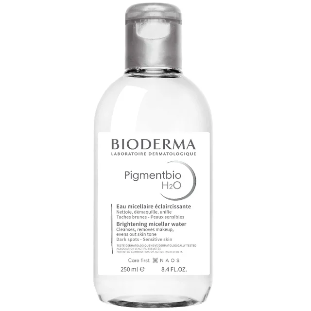 Bioderma Pigmentbio Aufhellendes Reinigendes Mizellenwasser Gegen Dunkle Flecken 250 ml