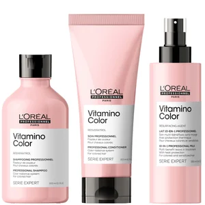 L'Oréal Professionnel Vitamino Color at Home Experts for Coloured Hair Bundle - undefined undefined