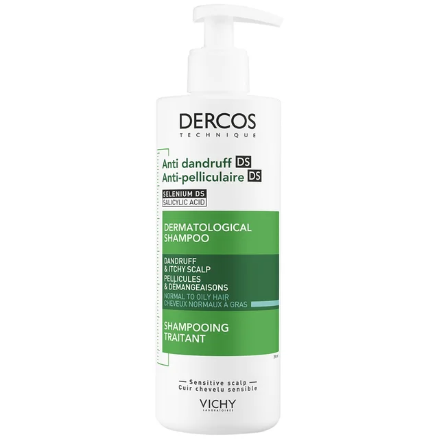 VICHY Dercos Anti-Schuppen-Shampoo für normales/fettiges Haar 390 ml