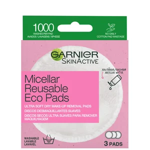 Garnier Micellar Reusable Make-up Remover Eco Pads - undefined undefined