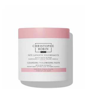 Christophe Robin Cleansing Volumising Paste with Pure Rassoul Clay and Rose 250ml - undefined undefined