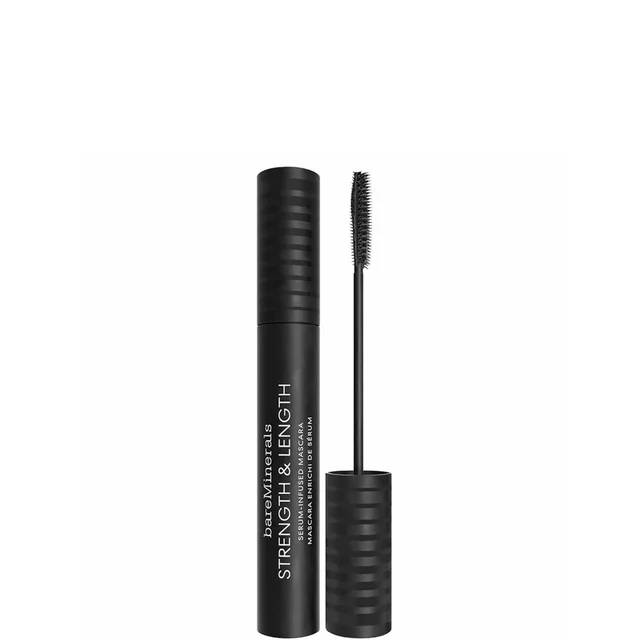 bareMinerals Strength & Length mit Serum Angereicherter Mascara – Schwarz 8 ml