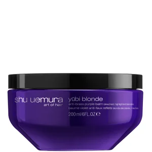 Shu Uemura Art of Hair Yubi Blonde Anti-Brass Purple Balsam für gebleichtes, gesträhntes blondes Haar 200 ml - undefined undefined