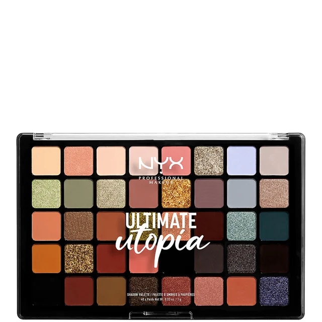 NYX Professional Makeup Ultimate Shadow Utopia Palette - 40 Farbtöne 10 g