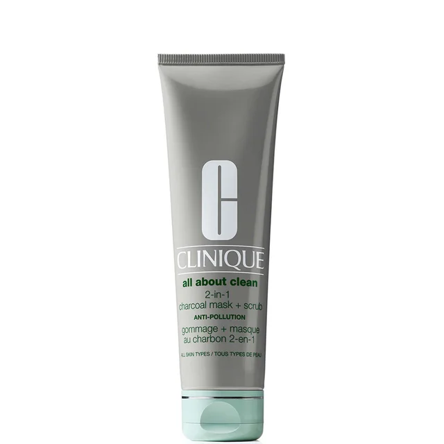 Clinique All About Clean 2-in-1 Aktivkohle Maske und Peeling 100ml