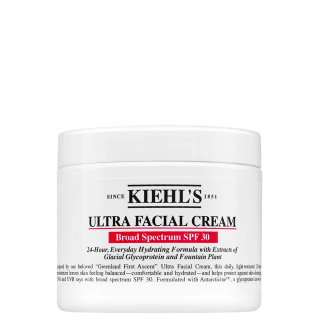 Kiehl's Ultra Gesichtspflege LSF30 (Verschiedene Größen)