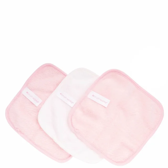 brushworks Make-up-Entferner-Tücher (3er-Pack)
