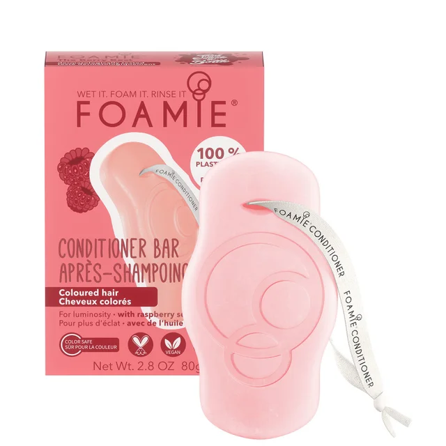 FOAMIE Conditioner Bar - Raspberry for Coloured Hair