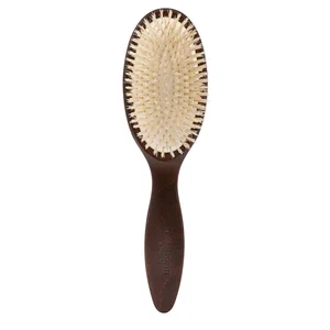 Christophe Robin Detangling Hairbrush with Natural Boar-Bristle and Wood - undefined undefined